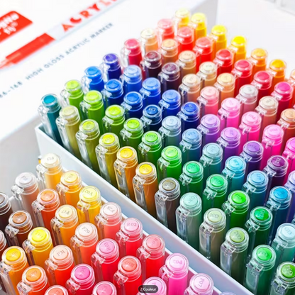 Guangna High gloss acrylic marker - Blush Green Series